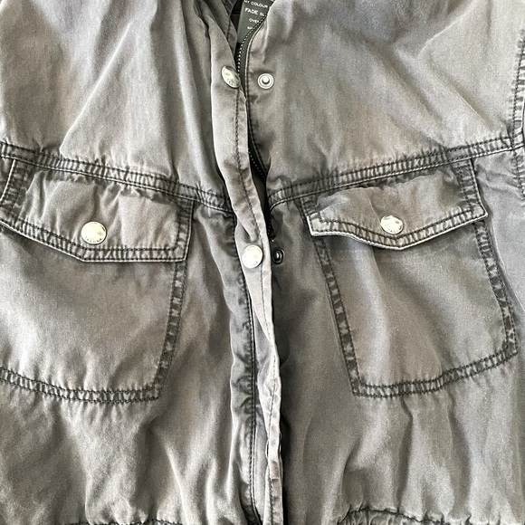 Talula Babaton gray quilted Trooper Utility jacket - Picture 3 of 6